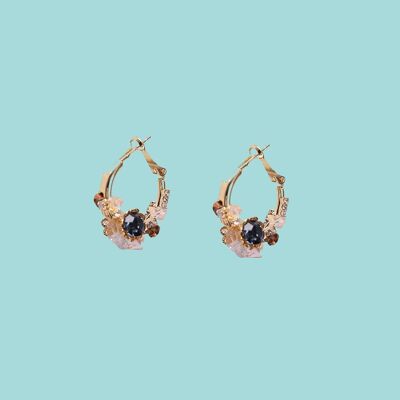 Kristall-Kronleuchter-Ohrringe für Hochzeiten und Partys