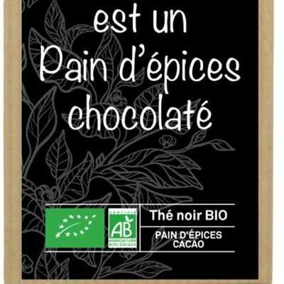 PAN DE JENGIBRE CON CHOCOLATE Y TÉ NEGRO 1 kg