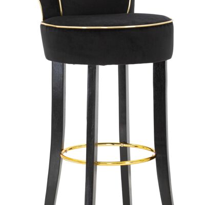 BAR STOOL LUXY BLACK CM 46X48X96 D142504000N