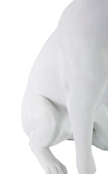 CHIEN BLANC CM 20X12,5X33 D011632000B 6