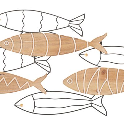 PANNEAU MURAL POISSON CM 60X2X30 D322320000