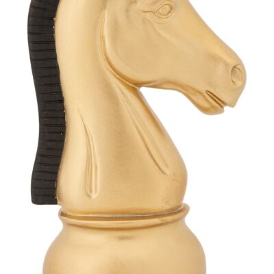 HORSE GOLD AND BLACK CM 10,5X8,5X19 D011631000R