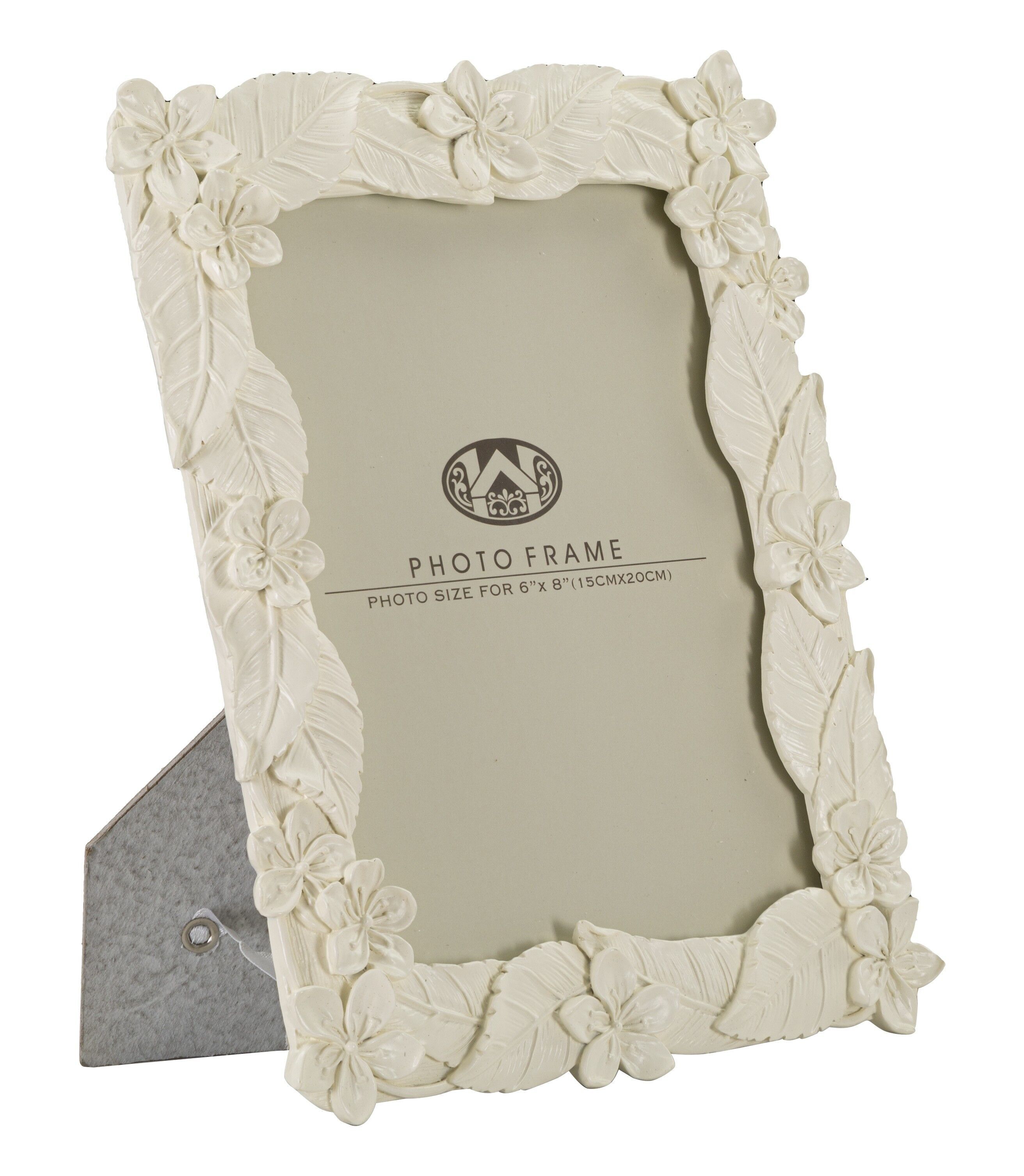 PHOTO FRAME LEAF CREAM CM 20,5X2X26 D372340003