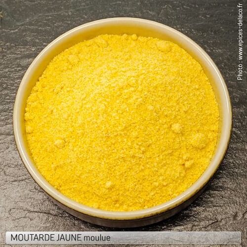 MOUTARDE JAUNE moulue -