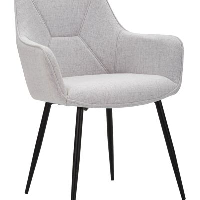 SET 2 CHAIR VICENZA GRAY CM 58X63X85.5
 D142738000G