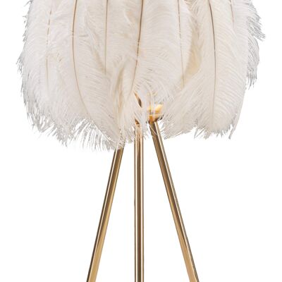 TABLE LAMP FEATHER STAND CM 40X60 D1712340003