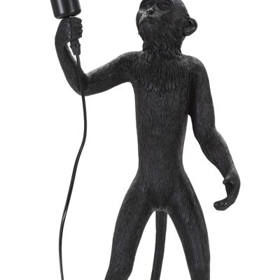 TABLE LAMP MONKEY BLACK CM 26X34X55 D171221000N