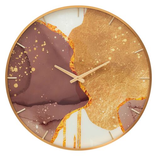 WALL CLOCK GLASS GLODY CM 60X5 D648090003