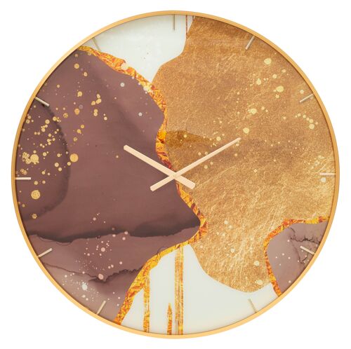 WALL CLOCK GLASS GLODY CM 80X5 D648090001