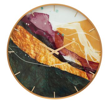 HORLOGE MURALE VERRE MITY CM 60X5 D648080003 1