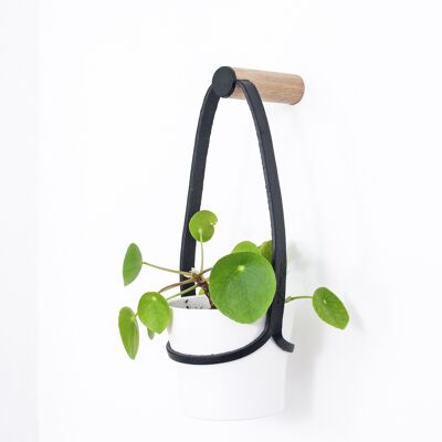 Peg Wall Planter Small Black