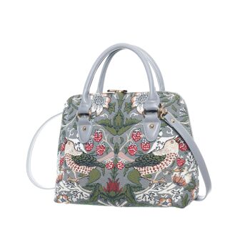 V&A Licensed Strawberry Thief Grey - Sac convertible 2