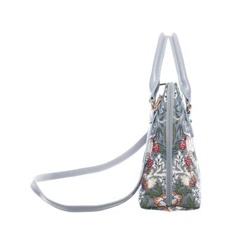 V&A Licensed Strawberry Thief Grey - Sac convertible 3