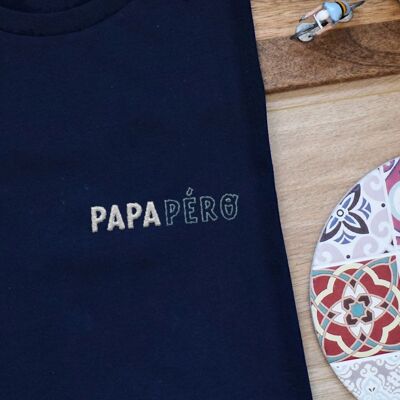 Besticktes T-Shirt - Papapéro