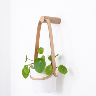 Peg Wall Planter Small Light Tan