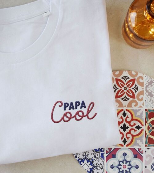 T-shirt Brodé - Papa Cool