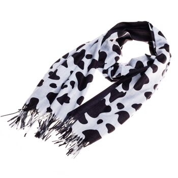 Impression de vache - Art Pashmina 1