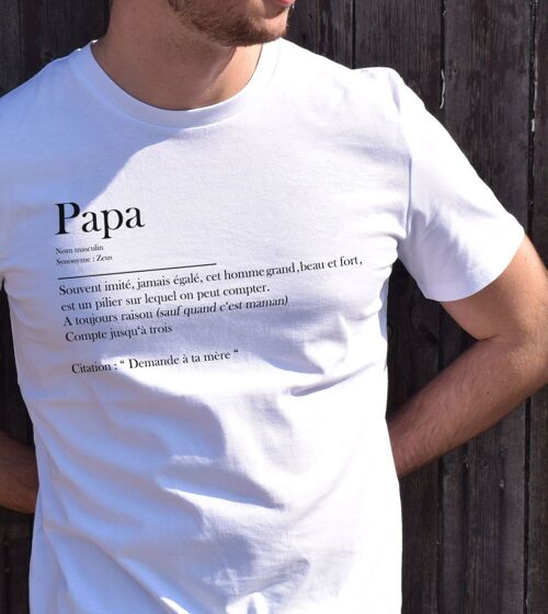 T-shirt Imprimé Homme - Définition Papa