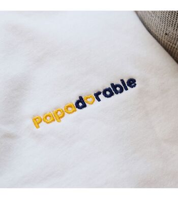T-shirt Brodé - Papadorable 2
