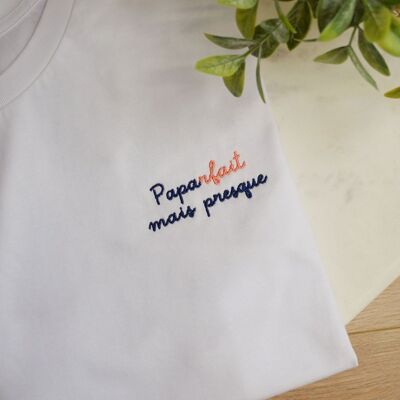 T-shirt brodé - Paparfait mais presque