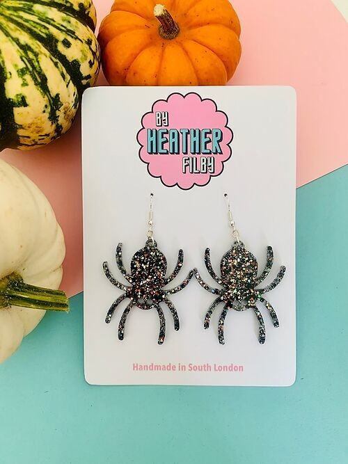 Spooky Spider Earrings