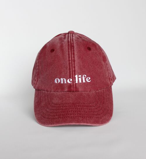 Casquette one life