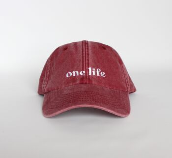 Casquette one life 2