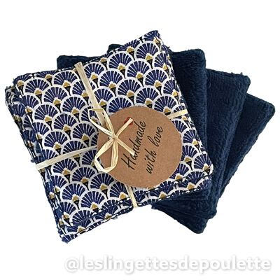 Lingettes démaquillantes lavables