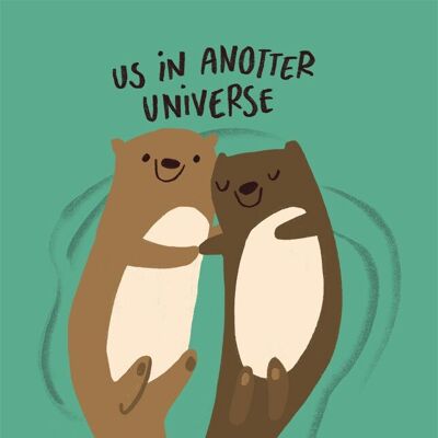 Postkarte - We in Anotter Universe