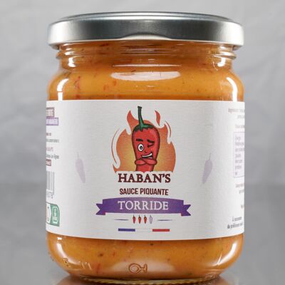 Sauce piquante HABAN'S - TORRIDE - 200g