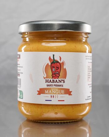 Sauce piquante HABAN'S - SAVEUR MANGUE - 200g 1