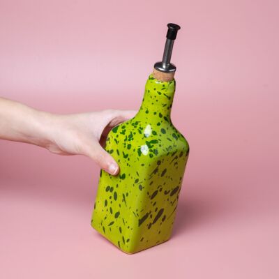 Large Oil Can 0.5L / Mottled green MOJITO