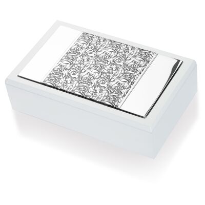 Silver Jewelery Box 20x12x6 cm "Evelyn" Line
