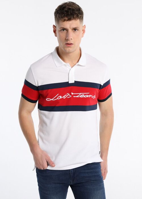 LOIS JEANS - Polo shirt Chest Stripe Embroidery 3D | 123584