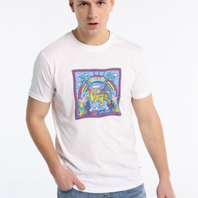 LOIS JEANS - T-shirt a maniche corte con grafica sul petto | 123610
