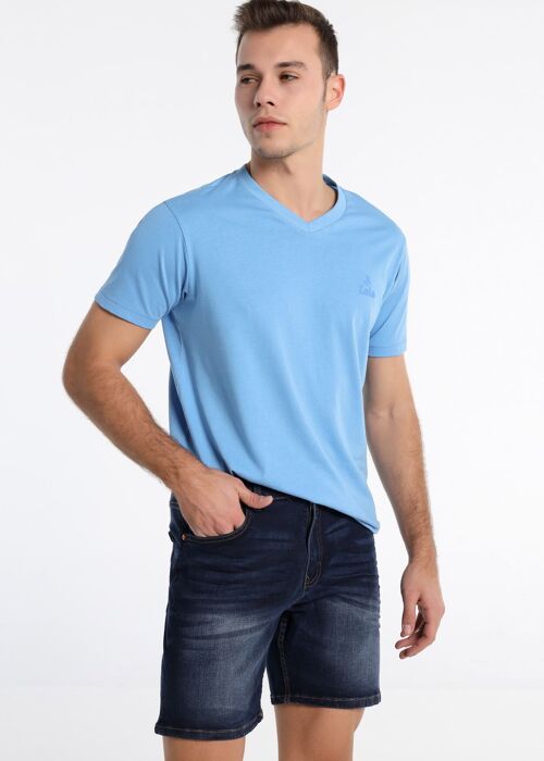 LOIS JEANS - T-Shirt Short Sleeve V-neck Logo | 123617