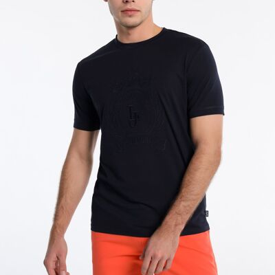 LOIS JEANS - T-shirt ricamata in cotone liquido | 123619