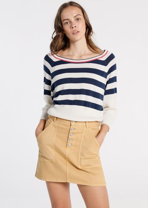 LOIS JEANS - Skirt Buttons Fly Colour | 123706