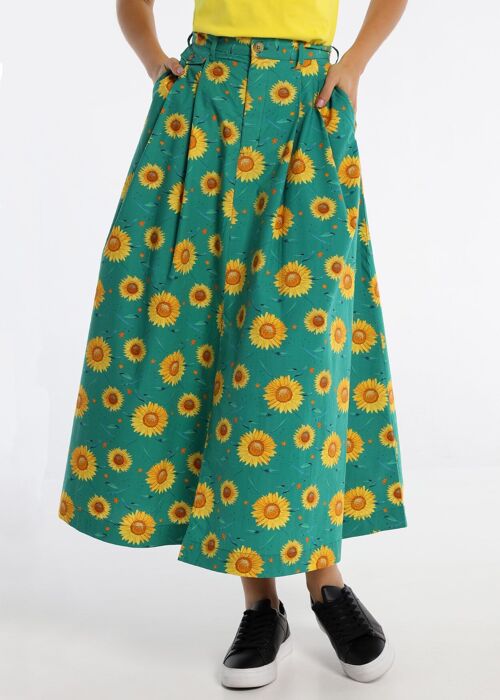 LOIS JEANS - Printed Long Skirt | 123708