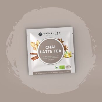 Chai Latte Tea, 15 sachets pyramidaux dans une boîte pliante 5