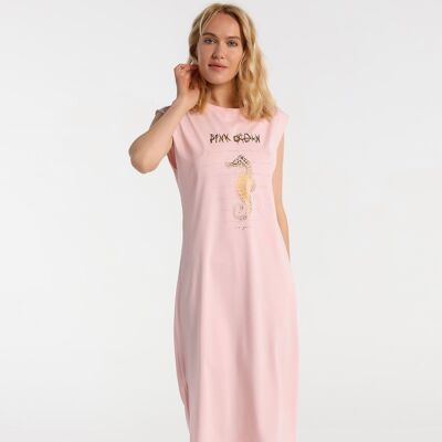 LOIS JEANS - Long Sleeveless Dress With Graphic | 123767