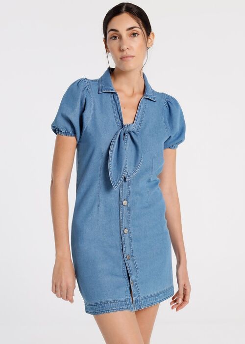 LOIS JEANS - Denim Maxi Sleeve Dress | 123768