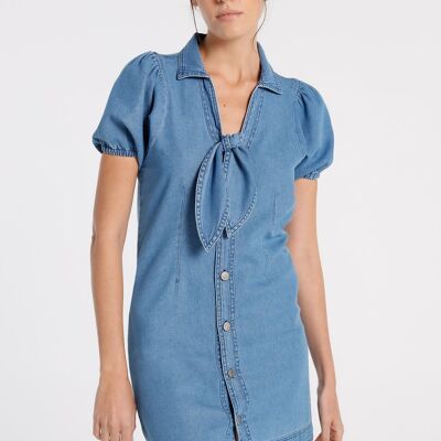 LOIS JEANS - Denim Maxi Sleeve Dress | 123768