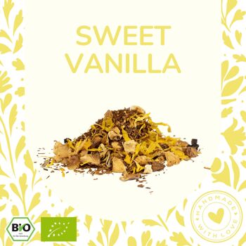 Thé Sweet Vanilla, 15 sachets pyramidaux dans une boîte pliante 2