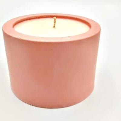 Jesmonite candle & pot