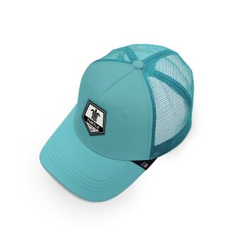 Casquette Tortue Bleu Turquoise 3