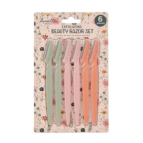 Danielle Painted Floral Beauty Razors