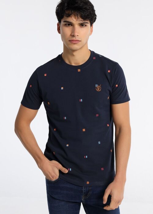 SIX VALVES - Mini Print Short Sleeve T-Shirt | 123858