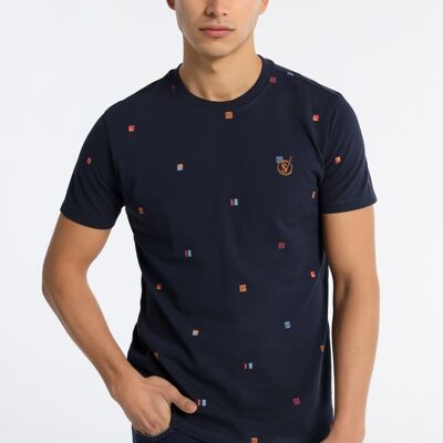 SIX VALVES - Kurzarm-T-Shirt mit Mini-Print | 123858