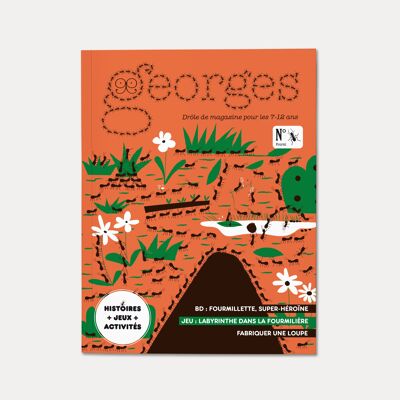 Georges Magazine 7 - 12 anni, n. Fourmi